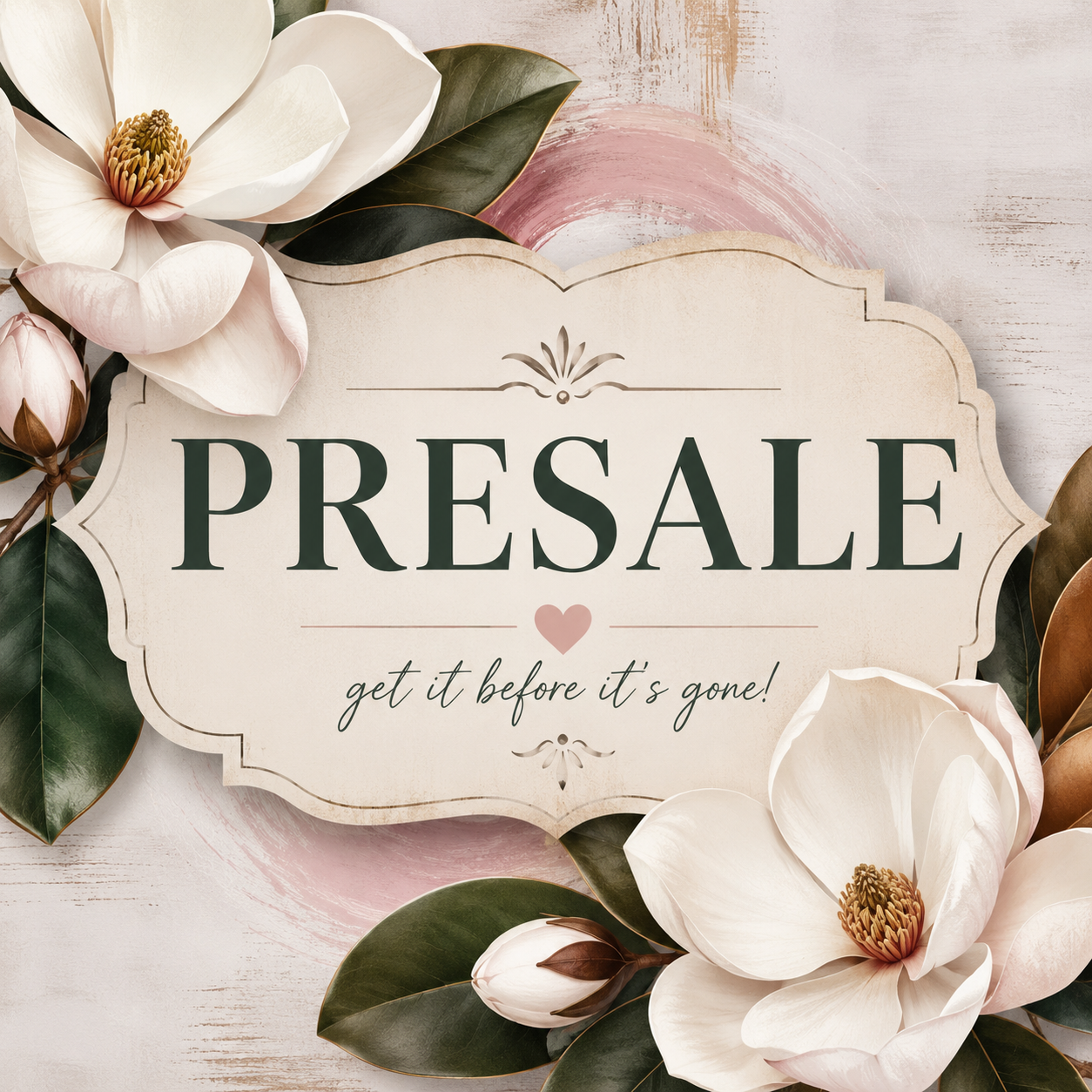 Presale items