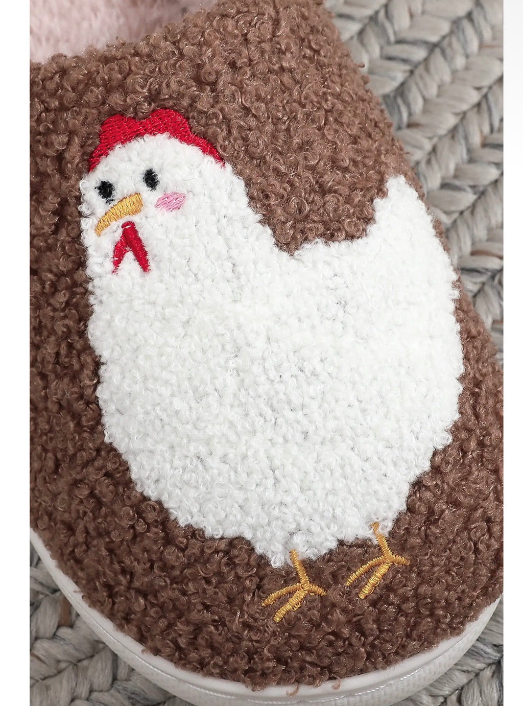 Cute chicken slippers